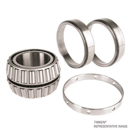 TIMKEN TIM-19152D, Tapered Roller Bearing 4 Od, Trb Double Row Cone 4 Od, 19152D 19152D